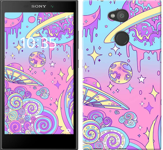 

Чехол Розовая галактика для Sony Xperia L2 H4311 633449