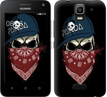 

Чехол Череп в кепке для Huawei Ascend Y3C 359146