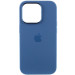 Фото Чехол Silicone Case Metal Buttons (AA) для Apple iPhone 13 Pro (6.1") (Синий / Blue Jay) на vchehle.ua