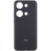 Чохол Silicone Cover Lakshmi Full Camera (AAA) with Logo на Xiaomi Redmi Note 13 4G (Чорний / Black)