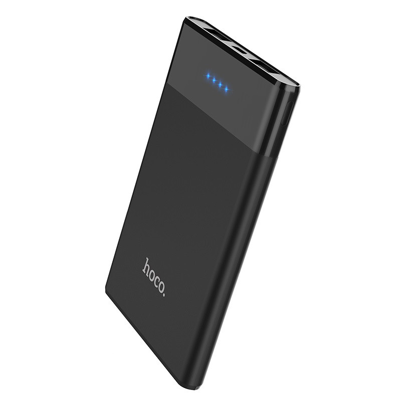 Портативний зарядний пристрій Power Bank Hoco B35D Entourage 5000 mAh (Чорний)