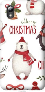 

Чехол Merry Christmas для ZTE Blade L8 1183071
