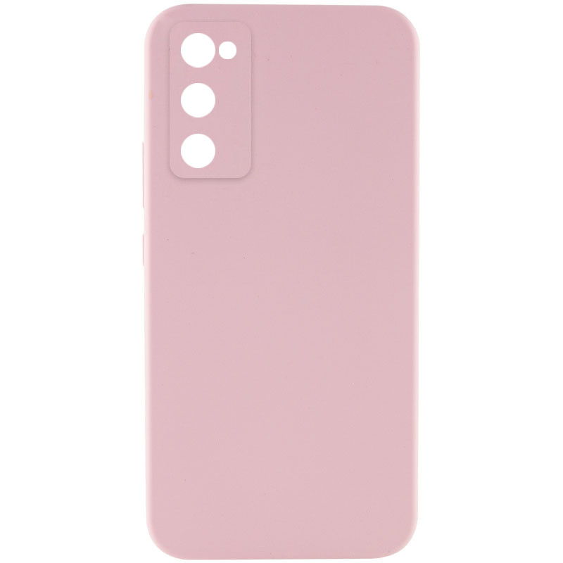 Чехол Silicone Cover Lakshmi Full Camera (AAA) для Samsung Galaxy S20 FE (Розовый / Pink Sand)