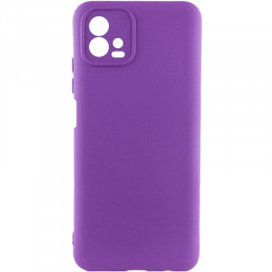 Чехол TPU GETMAN Liquid Silk Full Camera для Motorola Moto G72