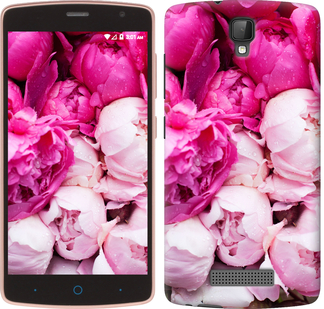 

Чехол Розовые пионы для ZTE L5 227277