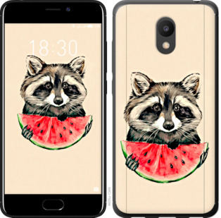 

Чохол Єнотик з кавуном на Meizu M6 799844