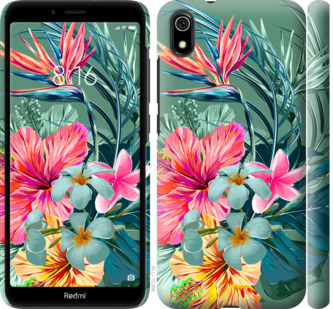 

Чехол Тропические цветы v1 для Xiaomi Redmi 7A 845142
