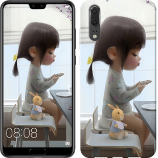 

Чохол Мила дівчинка з зайчиком на Meizu E3 658128