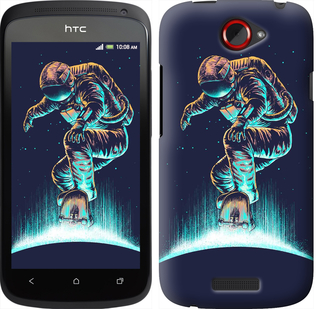 

Чохол Космонавт на скейтборді на HTC One S z560e 591278