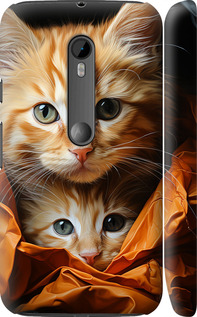 Чехол Котики 2 для Motorola Moto G3
