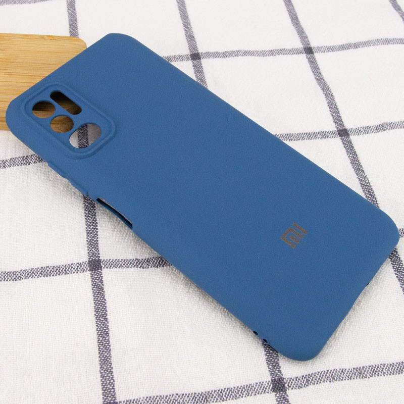 Фото Чохол Silicone Cover My Color Full Camera (A) на Xiaomi Redmi Note 10 5G / Poco M3 Pro (Синій / Navy blue) на vchehle.ua