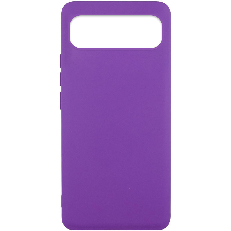 Чохол Silicone Cover Lakshmi (AA) на Google Pixel 9 Pro XL (Фіолетовий / Purple)