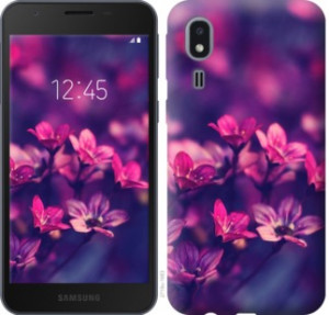 Чохол Пурпурні квіти на Samsung Galaxy A2 Core A260F