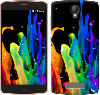 

Чохол бризки фарби на ZTE L5 381592