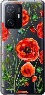 

Чохол Намальовані маки для Xiaomi 11T 1633783