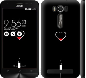 

Чохол Підзарядка серця на Asus ZenFone 2 Laser ZE500KL 721524