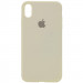 Чохол Silicone Case Full Protective (AA) на Apple iPhone XR (6.1") (Бежевий / Antigue White)