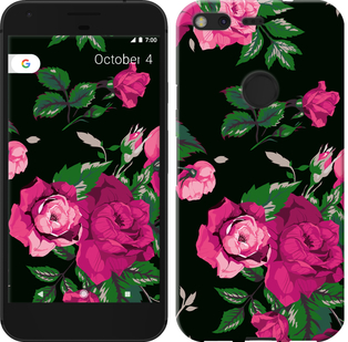 

Чохол Троянди на чорному тлі на Google Pixel 547228