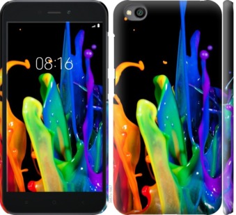 

Чехол брызги краски для Xiaomi Redmi Go 711446