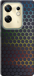 Чехол Переливающиеся соты для Infinix Zero 30 4G