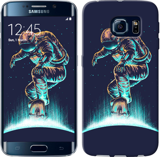 

Чохол Космонавт на скейтборді на Samsung Galaxy S6 Edge G925F 591190