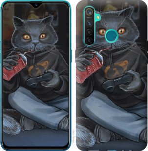 

Чохол gamer cat на Realme 5 Pro 918332