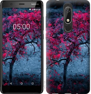 

Чехол Дерево с яркими листьями для Nokia 5.1 736646
