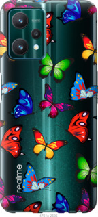 

Чехол Красочные мотыльки для Realme 9 Pro 1381742