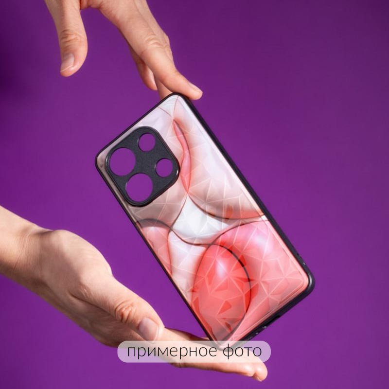 Фото TPU+PC чохол Prisma BubbleGum на Xiaomi Poco X6 / Note 13 Pro 5G (3D Pink) в маназині vchehle.ua