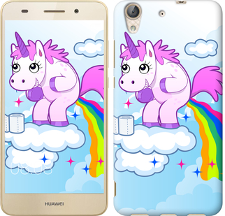 

Чехол Единорожка для Huawei Y6 II 338901