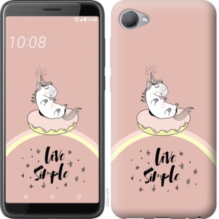 

Чехол Единорожка в пончике для HTC Desire 12 719250