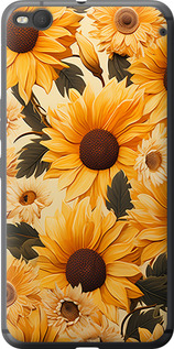 

Чехол Подсолнухи 2 для HTC One X9 1647412