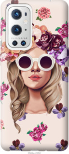 

Чехол Девушка с цветами v2 для OnePlus 9 Pro 1264906