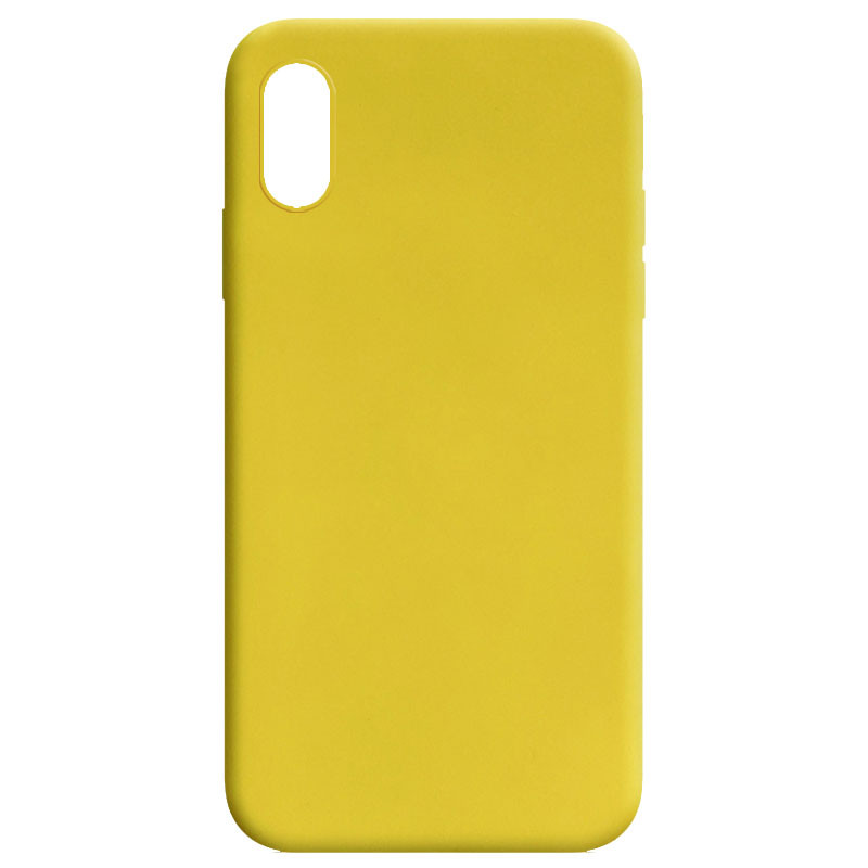 

Силіконовий чохол Candy на Apple iPhone XR (6.1") (Жовтий) 937861