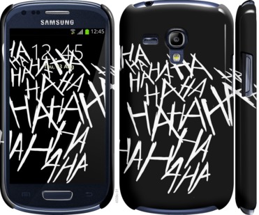 

Чохол joker hahaha на Samsung Galaxy S3 mini 749721