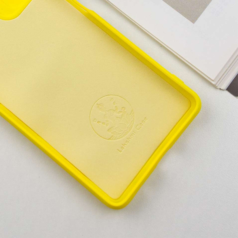 Фото Чохол Silicone Cover Lakshmi Full Camera (A) на Xiaomi Redmi 10 (Жовтий / Flash) в маназині vchehle.ua