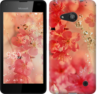 

Чехол Розовые цветы для Microsoft Lumia 550 325057