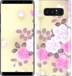 

Чехол Японские цветы для Samsung Galaxy Note 8 579049