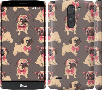 

Чехол мопсики 2 для LG G3 Stylus D690 731446