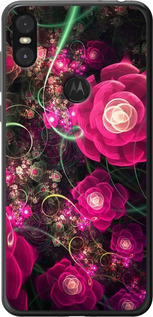 

Чохол Абстрактні квіти 3 на Motorola One 1625590