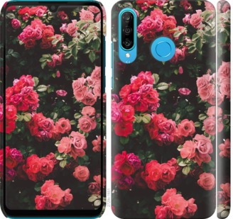 

Чохол Кущ з трояндами на Huawei P30 Lite 702557