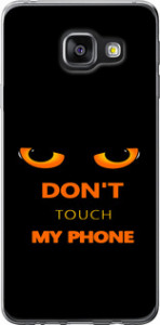 Чехол Don't touch the phone для Samsung Galaxy A3 (2016) A310F