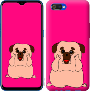 

Чохол Веселий мопс на Realme C2 928657