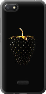 Чехол Черная клубника для Xiaomi Redmi 6A