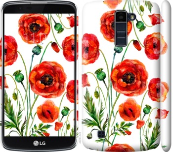 

Чохол Намальовані маки на LG K10 / K410 743992