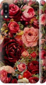 Чехол Цветущие розы для Samsung Galaxy M10