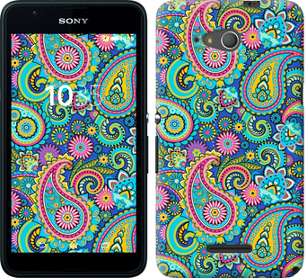 

Чехол индийский огурец для Sony Xperia E4g 595291
