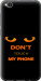 Чехол Don't touch the phone для Xiaomi Redmi Go