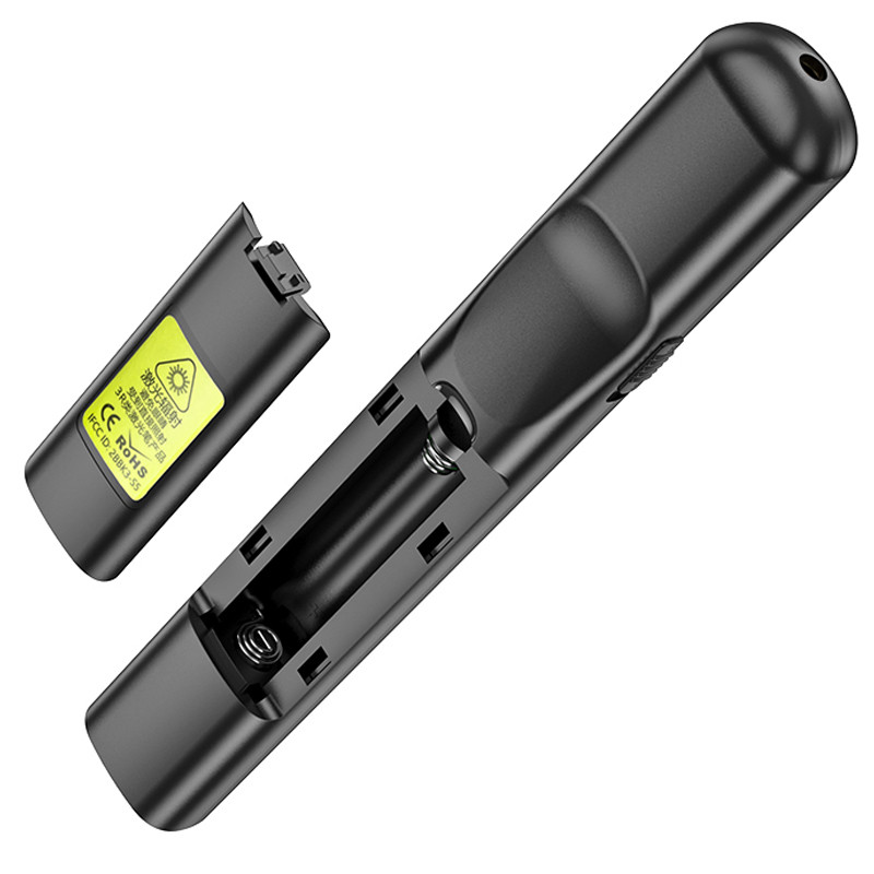 Купити Лазерна указка Hoco GM200 Smart PPT (Black) на vchehle.ua