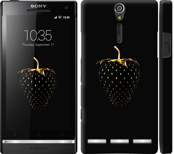 

Чехол Черная клубника для Sony Xperia SP M35H 97922